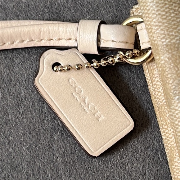 Coach Tan Wristlet Clutch - Picture 8 of 14